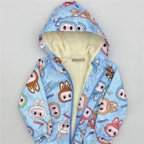 سویشرت بارانی دخترانه طرح لبوبو کد 296