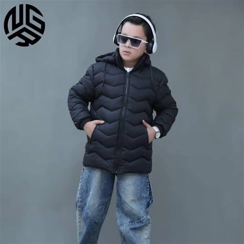 کاپشن پسرانه کلاهدار کد 620