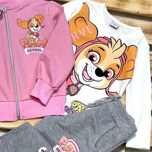 ست سه تکه دخترانه طرح سگهای نگهبان کد 1010